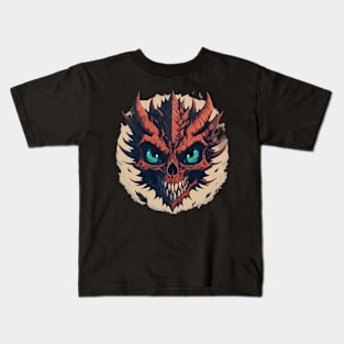 Dragon Skulls: Adorable Anime-Inspired T-Shirt Designs Kids T-Shirt